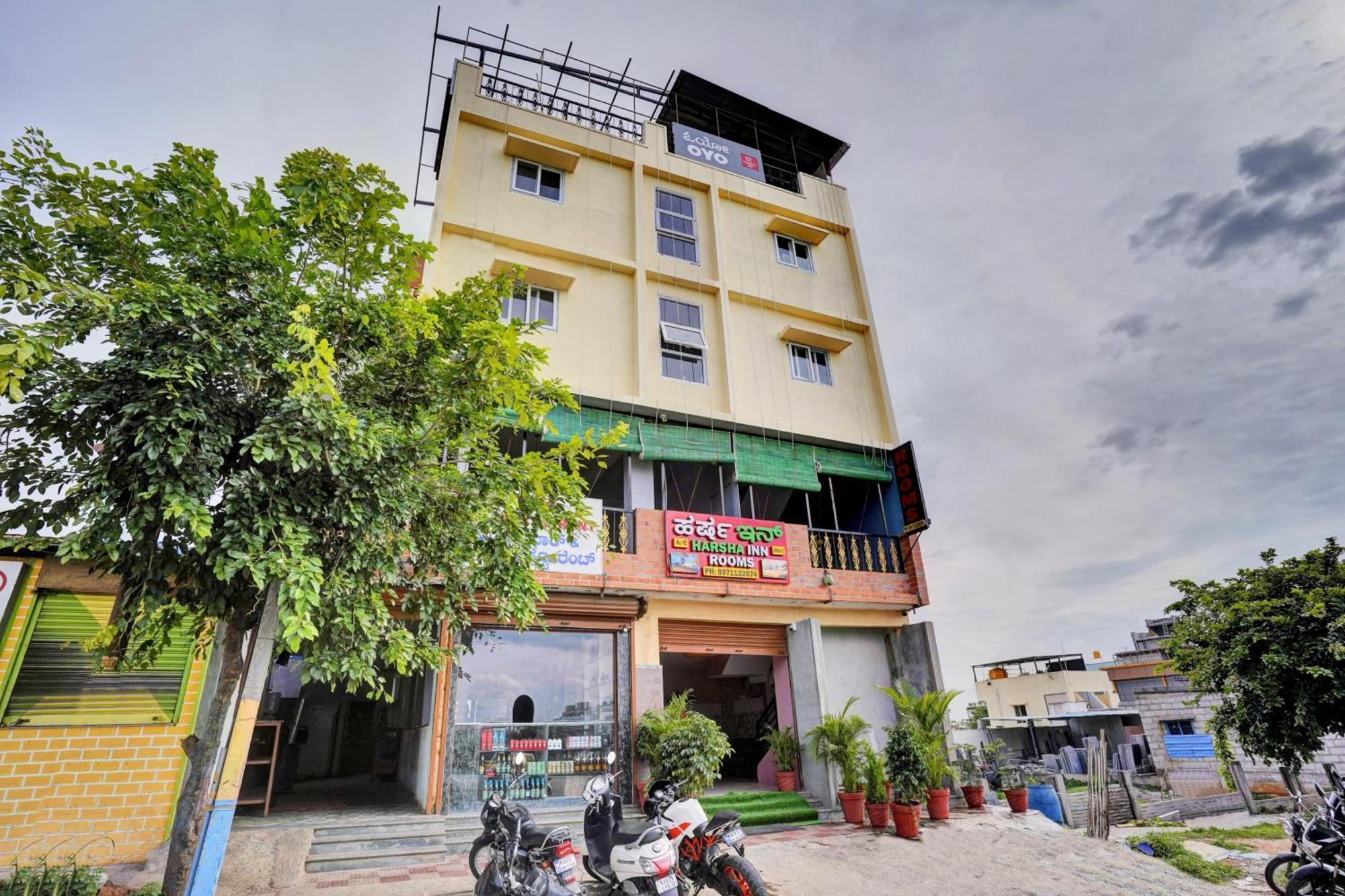 Hotel O Harsha Inn Bangalore Buitenkant foto