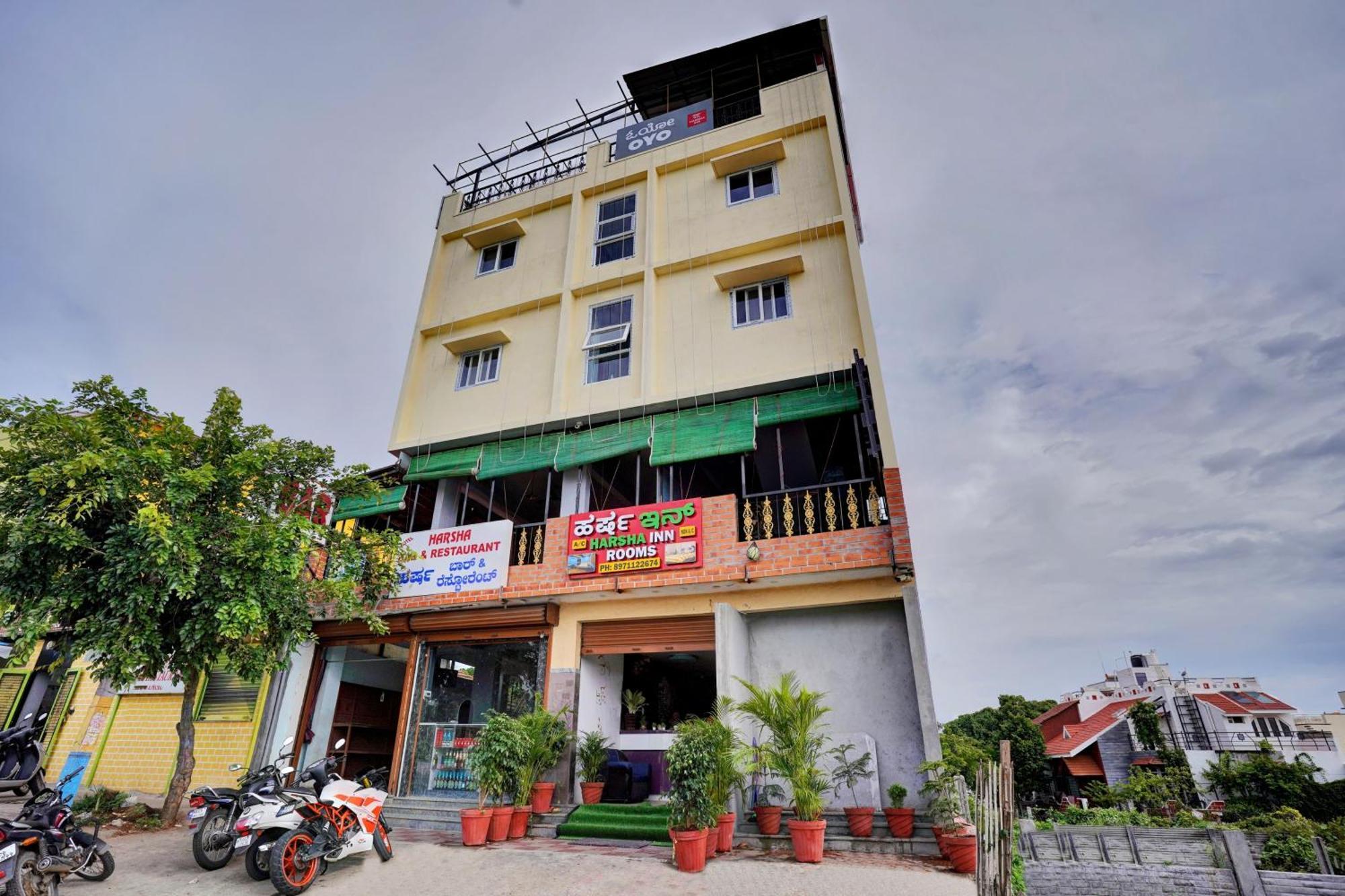 Hotel O Harsha Inn Bangalore Buitenkant foto