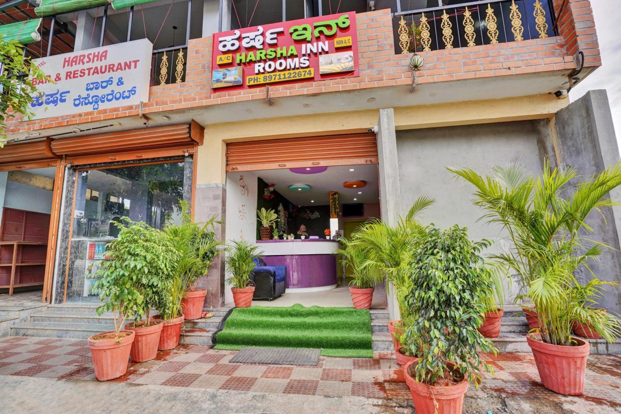 Hotel O Harsha Inn Bangalore Buitenkant foto